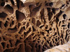 Spongy cave ceiling