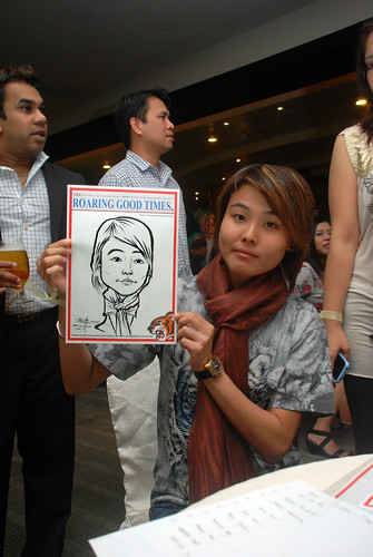 Caricature live sketching for Informa Group -6