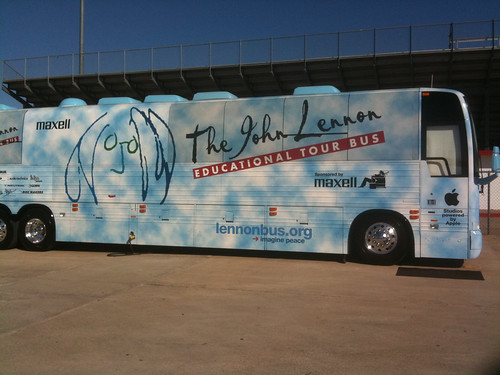 John Lennon Educational Tour Bus in Yukon, Oklahoma