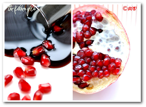 Pomegranate Arils  & Pomegranate Syrup