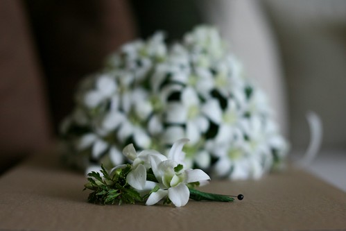 #107/365 - Wedding Bouquet & Buttonhole