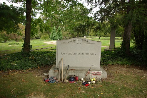 Raymond Johnson Chapman grave marker