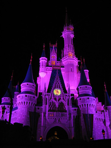 walt disney world castle at night. Night, Walt Disney World
