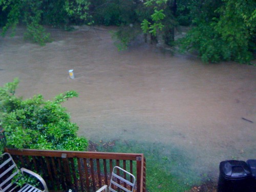 Flooding up to the deck by jameswhitefanclub.