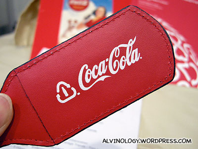 My Coca-Cola luggage tag