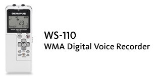Olympus WS-110 Digital Voice Recorder