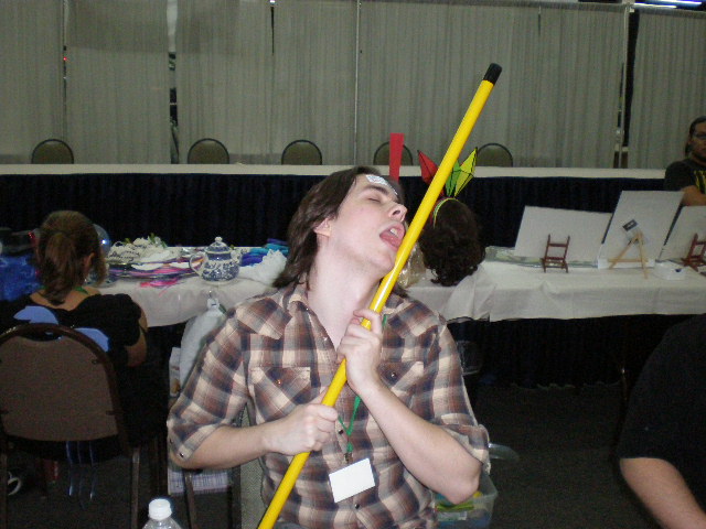 For the last time EGORAPTOR, that broomstick isnt made of candy.