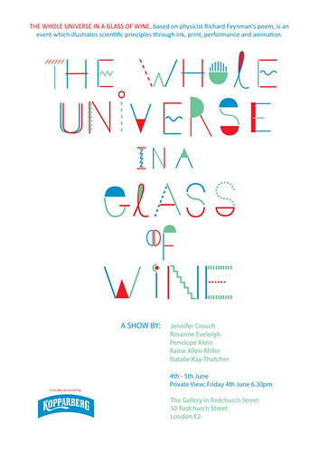 The Whole Universe in a Glass of Wine FLYER