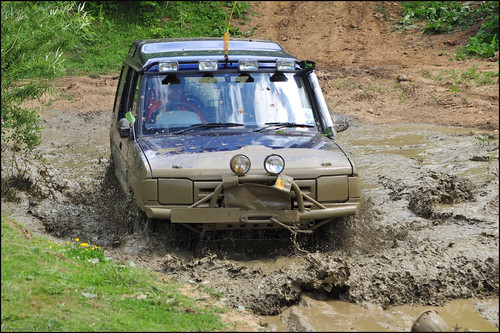 Land Rover Discovery Off Roader. 4x4 Off Road - Land Rover