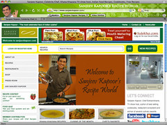 Sanjeev Kapoor Browser Theme
