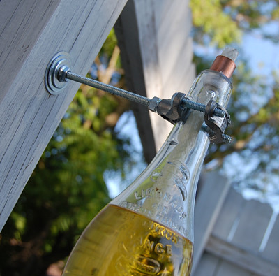 Recycled bottle torch