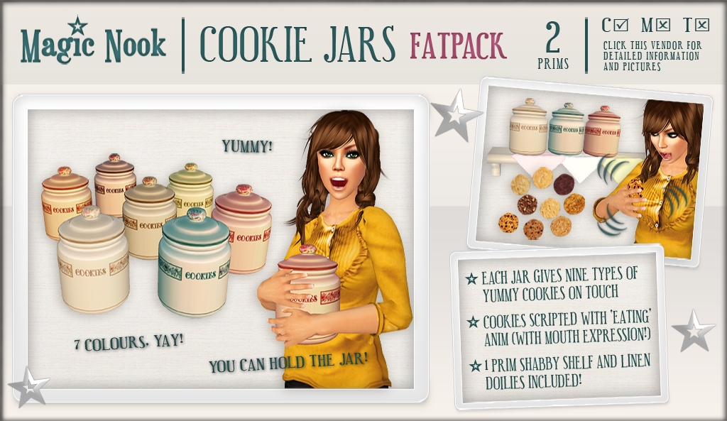 [MAGIC NOOK] Cookie Jars