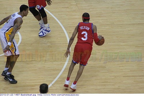 allen iverson sixers 2010. #3 Allen Iverson, Philadelphia 76ers January 23, 2010, NBA basketball. The Philadelphia 76ers came to Conseco Fieldhouse in Indianapolis Indiana to take on