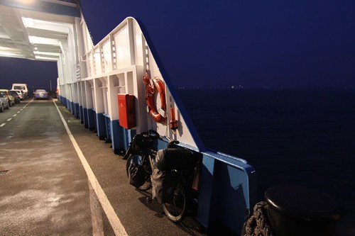 On board the ferry to Bremerhaven...