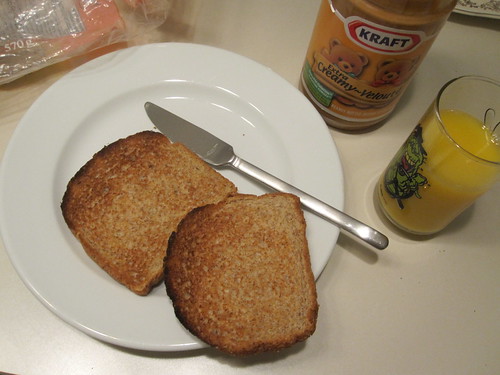 Toast and juice