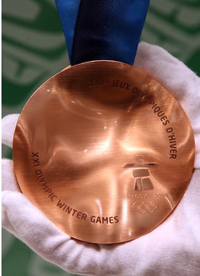 2010 Olympic Bronze medal