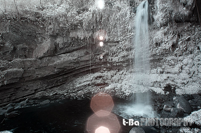 Mahua Waterfall - Infrared