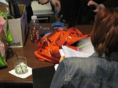 Team Knock'n balls:  orange purse
