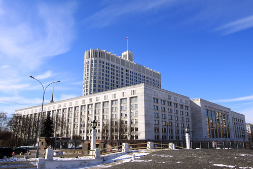 Weisses Haus, Regierungssitz von Russland in Moskau-6 ©  J