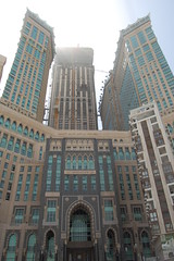 The Abraj Al-Bait Towers also known as the 