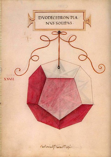 003-Dodecaedro-De Divina Proportione 1509-Luca Pacioli