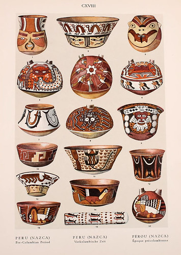 033-Peru Nazca epoca Precolombina-Ornament two thousand decorative motifs…1924-Helmuth Theodor Bossert