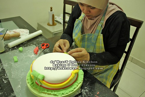 Batch 13 April 2010: Basic Fondant Cake Deco