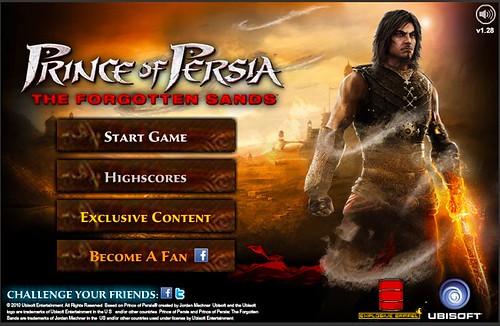 Prince of Persia The Flash Game