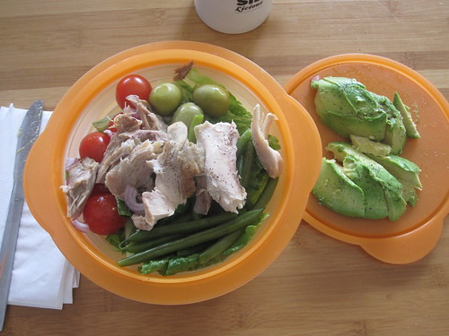 Chicken salad, avodaco