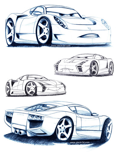 pixar cars mater. Pixar Cars: Giovanni sketches