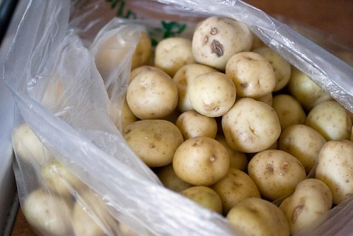 teeny potatoes