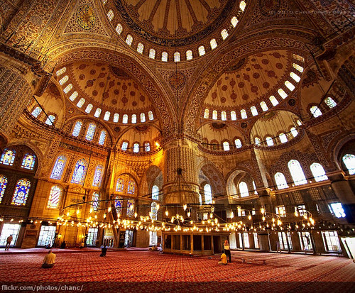 Blue Mosque interior dome