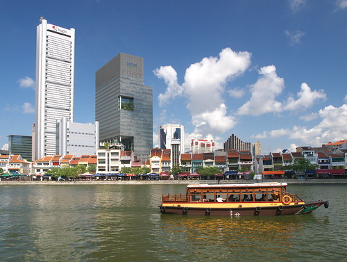 新加坡河的景觀