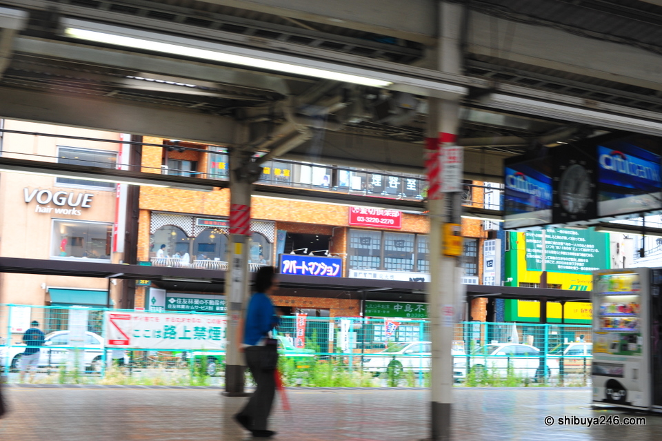 Going past some of the stations on the Chuo line before picking up speed as we got more into the countryside.