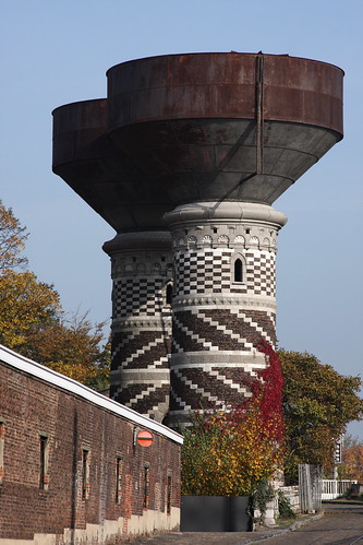 Water Towers. Northwest Antwerp.