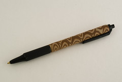 Bic Soft Feel Retractable Pen: Covered with Polymer Clay