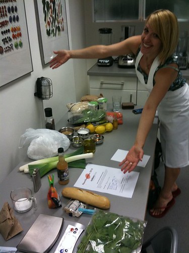And so it begins #nom10 - @mseasons presents our ingredients