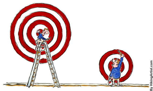 Defining targets differently by HikingArtist.com, on Flickr