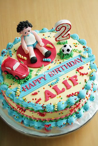 Alif's 2nd Bday cake