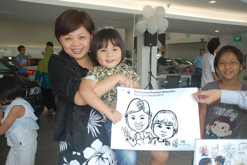 Caricature live sketching for Performance Premium Selection BMW - Day 3 - 14