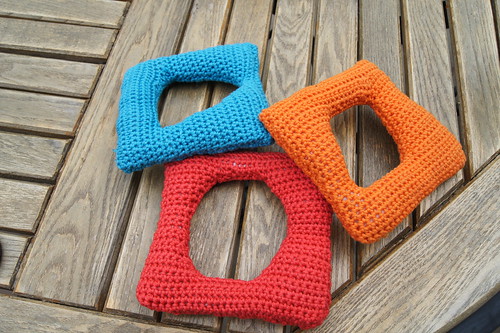 Crochet shape sorter