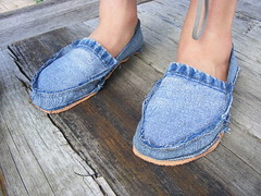 Class: DIY Footwear using recycled jeans