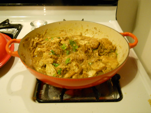 Cardamom Scented Chicken with Garlic and Ginger