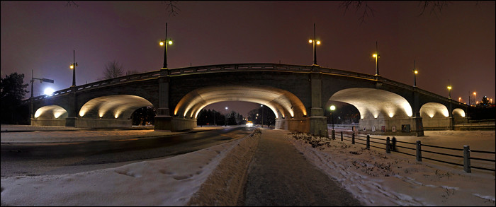bank street bridge - night
