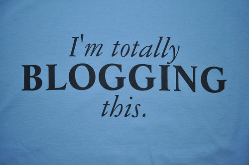 blog shirt
