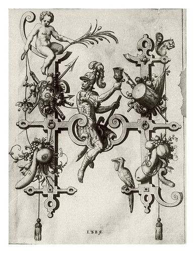 009-Letra H- Holofernes-Neiw Kunstliches Alphabet 1595- Johann Theodor de Bry