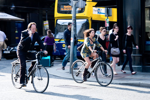 Dublin Cycle Chic - Him and Her