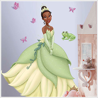 Princess and the Frog;Tiana - 
Giant Princess Wall Stickers