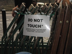 Don't Touch the Chairs!