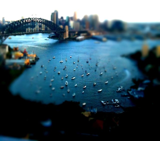 Looking down on Sydney Harbour (EXPLORED FRONT PAGE)